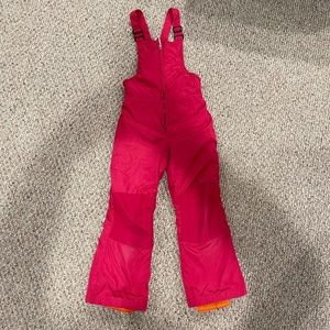 Lands End girls Bib snowpants